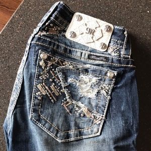 Miss Me Jeans size 25. Very gently used